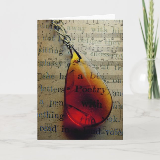Poetry Kort (Framsida)