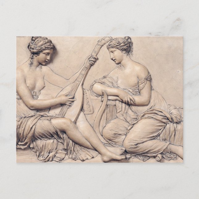 Poetry och Music Vykort (Framsida)