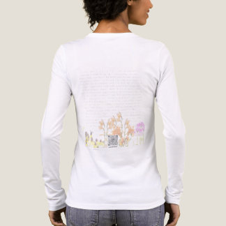 “Poetry Painted Softly” – Long Sleeve Tshirt T Shirt