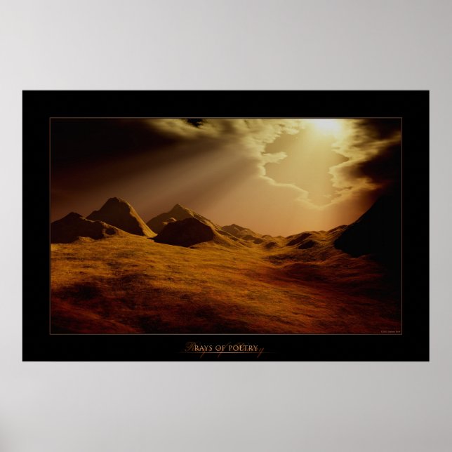 Poetry-rutor Poster (Framsidan)