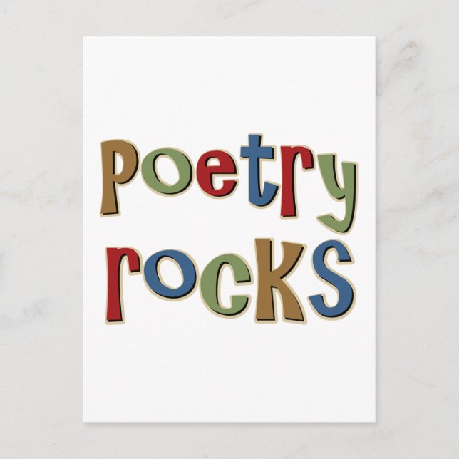 Poetry Sten Vykort (Framsida)