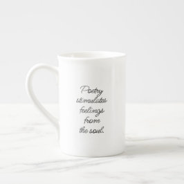 Poetry Stimulates Specialty Mugg Benporslin Mugg