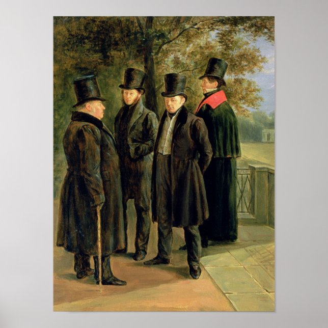 Poets Aleksandr Pushkin Poster (Framsidan)