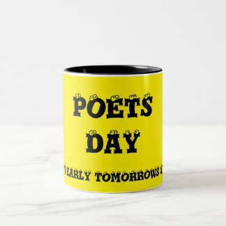Poets Day Coffe Mugg av Janz
