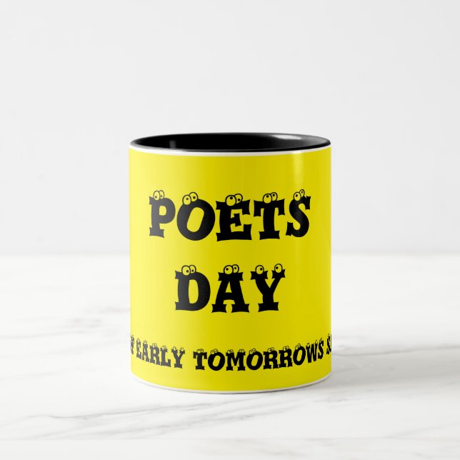 Poets Day Coffe Mugg av Janz (Center)