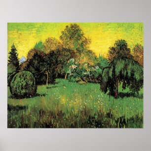 Poets Garden av Vincent van Gogh. Poster