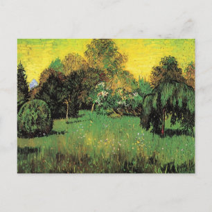 Poets Garden av Vincent van Gogh. Vykort