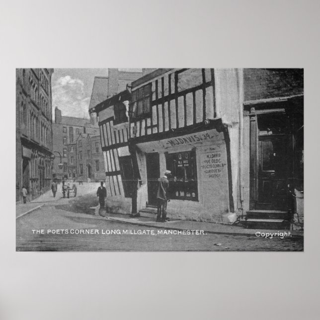 Poets hörn poster (Framsidan)