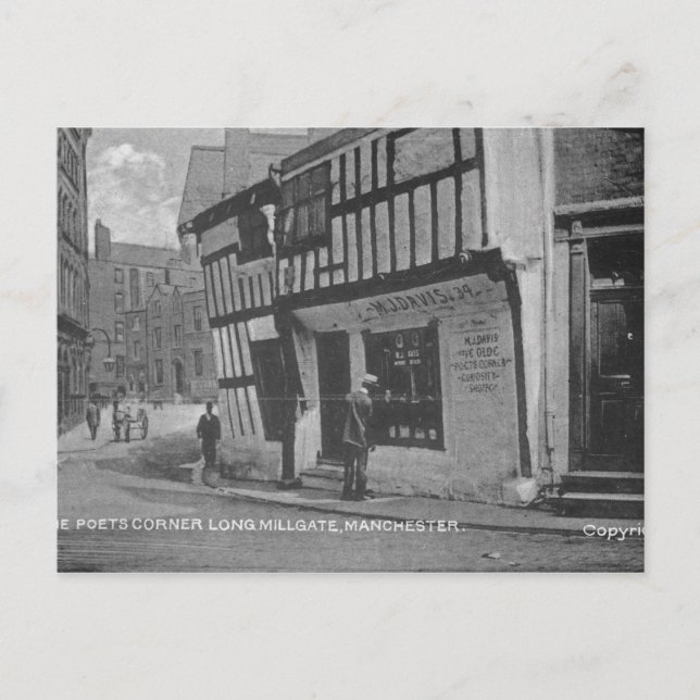 Poets hörn vykort (Framsida)