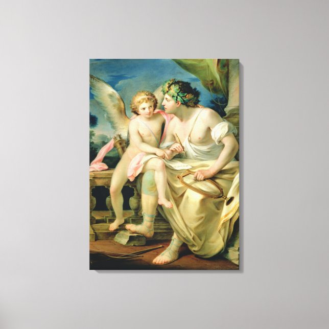 Poets inspiration, 1785 canvastryck (Framsida)