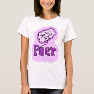 Poets Tänka i rumpa T Shirt