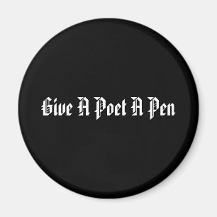 Poet'sen skrivar magneten magnet