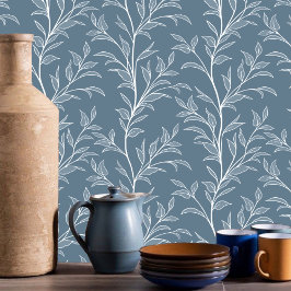 Poettering av Löv och stammar XL 3 vit folie