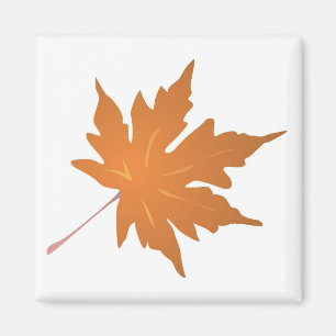 Poety Brown Maple Löv Magnet