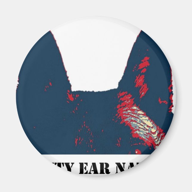 Poety Ear Nation Magnet (Framsidan)