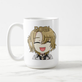 Pog! Chibi Mug - Luca Kaneshiro Fanart Kaffemugg