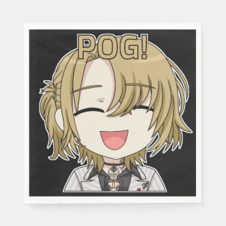 Pog! Chibi Napkins - Luca Kaneshiro Fanart Pappersservett