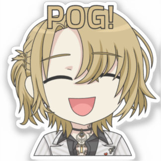 Pog! Chibi Sticker - Luca Kaneshiro Fan Art Klistermärken