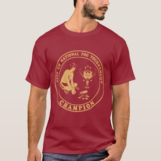Pog mästare t shirt (Framsida)