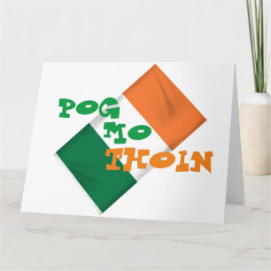 POG MO THIN Jumbo-hälsningskort Kort