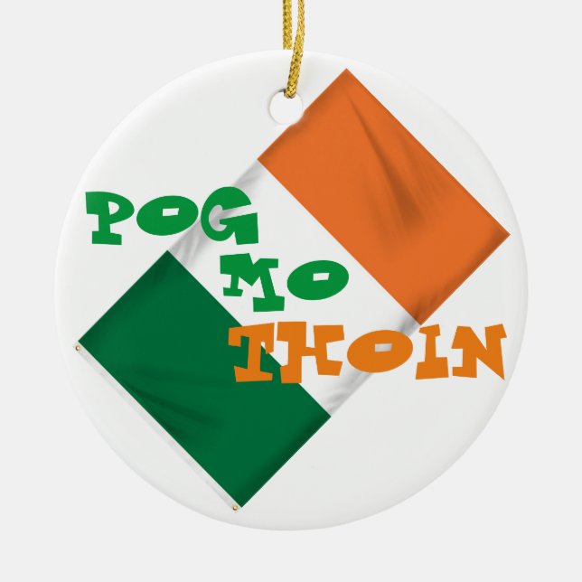 POG MO THOIN Ceramic Ornament (Framsidan)