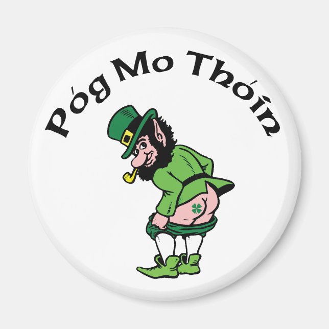 Pog Mo Thoin Gift Magnet (Framsidan)
