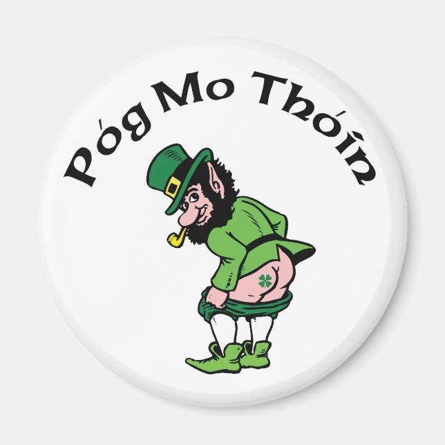 Pog Mo Thoin Gift Magnet (Framsidan)