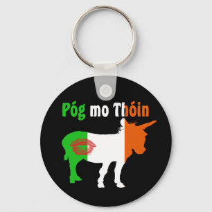 Pog Mo Thoin - Irish Humor Nyckelring