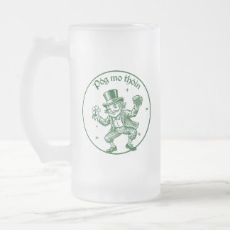 Pog Mo Thoin - St Patricks Day Frostat Ölglas