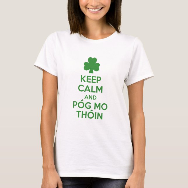 Pog mo thoin t-shirt (Framsida)