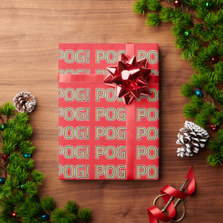 Pog! Text Wrapping Paper - Luca Kaneshiro Fan Art Presentpapper