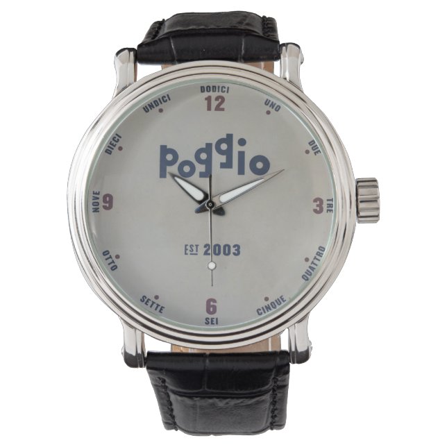 Poggio Pub Clock Armbandsur (Framsida)