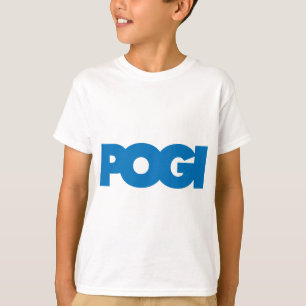 Pogi - blått tee shirt