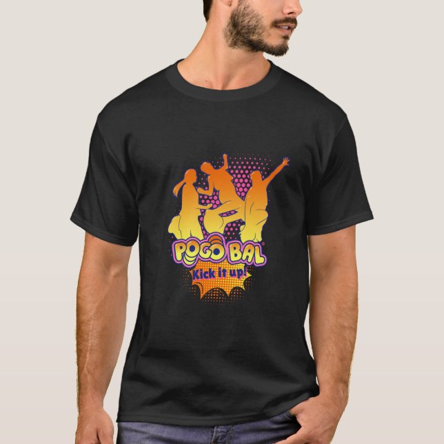 Pogo Bal 'Kick It Up!' T Shirt (Framsida)