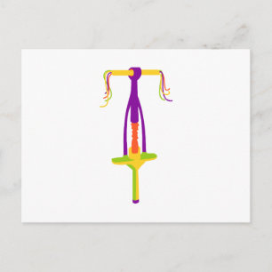 Pogo Stick Vykort
