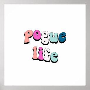 Pogue Life Outer banker OBX Netflix Multifärgad Poster