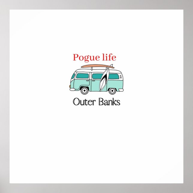 Pogue Life Outer Banker Poster (Framsidan)