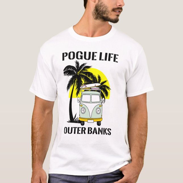 POGUE Life OUTER BANKER T Shirt (Framsida)