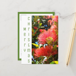 POHUTUKAWA CHRISTMAS FLOWER HELGDAG COMPANY LOGOTY HELG VYKORT