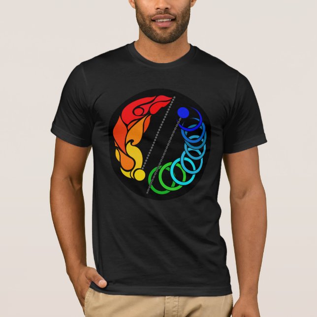 Poi-snurr T-shirt (Framsida)