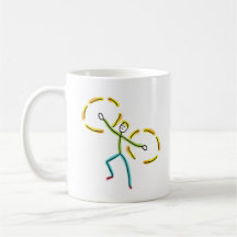 Poi Spinnande Stickman