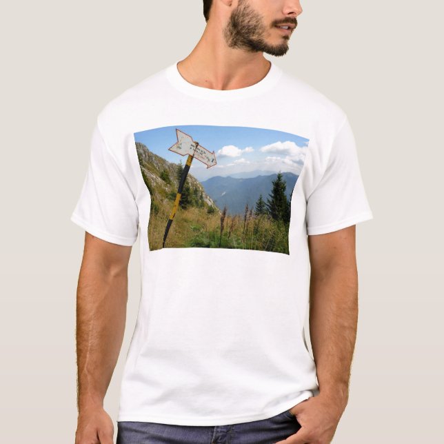 Poiana Brasov Romania View T Shirt (Framsida)