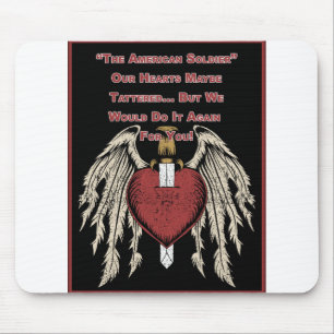 Poignant American Soldier Tattered Hearts Musmatta