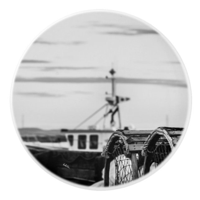 Poignée de porte, photo bateau de pêche knopp (Framsidan)