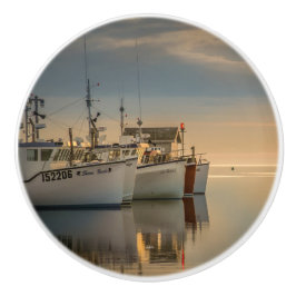 Poignée de porte, photo bateaux de pêche knopp