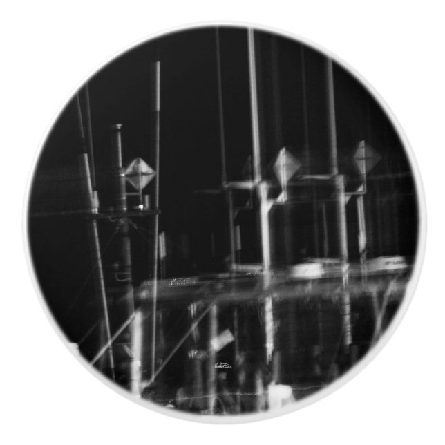 Poignée de porte, photo noir et blanc knopp (Framsidan)