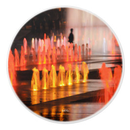 Poignée de porte, photo, silhouette homme knopp