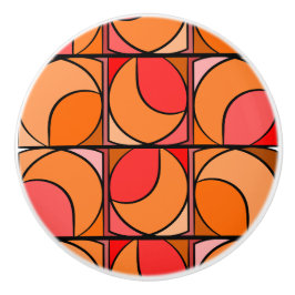 Poignée en Céramique 70' orange Knopp