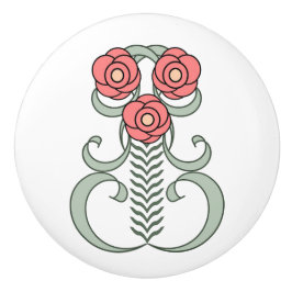 Poignée en Céramique Art Déco Knopp