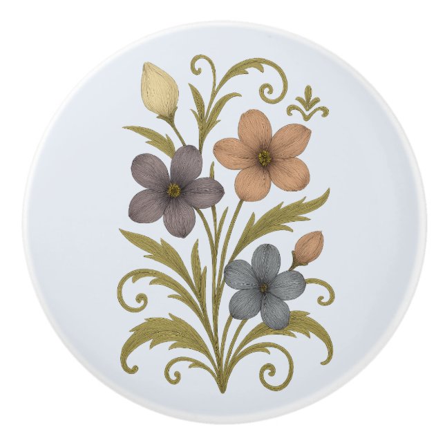 Poignée en Céramique charme rustique Knopp (Framsidan)